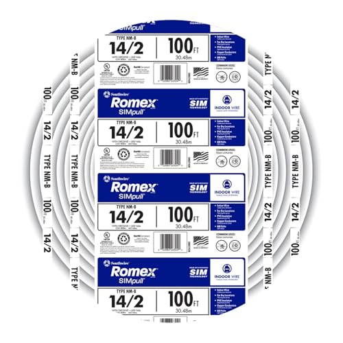 Southwire كابل ساوث واير رومكس براند سيمبول صلب داخلي 14/2 مع سلك أرضي 100 قدم - SW# 28827423 - Image 2