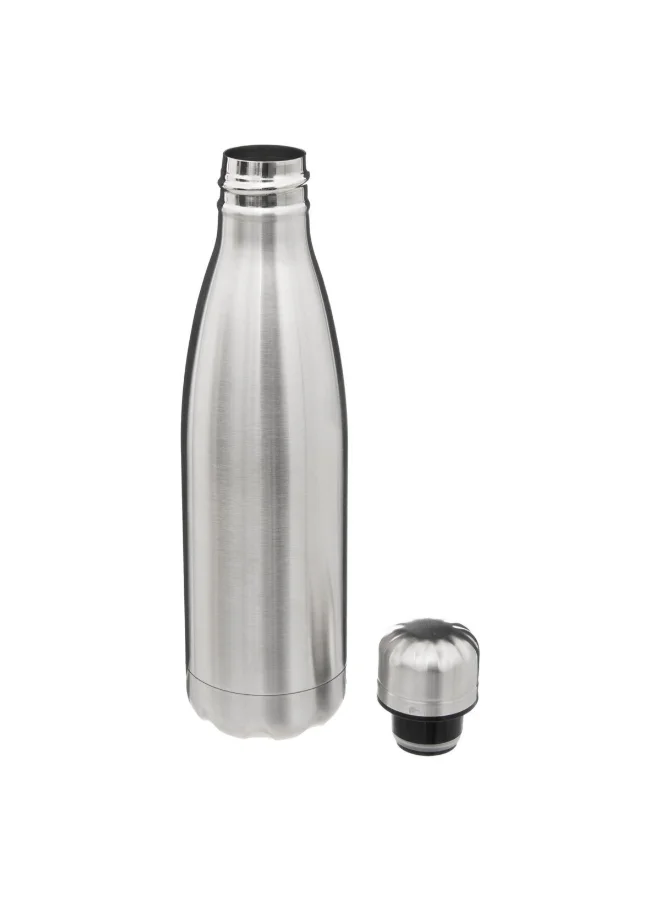 Five Simply Smart Insulated Isothermal Stainless Steel Water Bottle Silver 500ml 181839