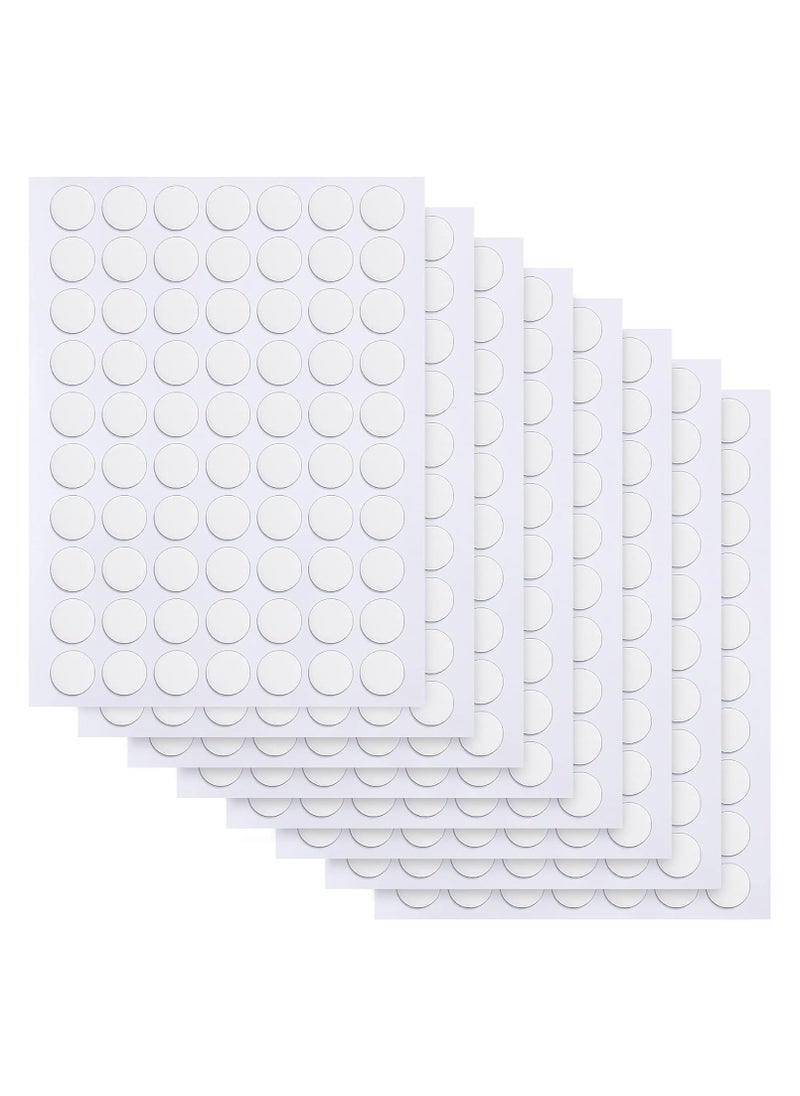 RTYY 560 Pieces Double Sided Sticky Dots Stickers Removable Round Putty Clear Sticky Tack No Trace Super Sticky Putty Waterproof Small Stickers For Festival Decoration  - Image 1