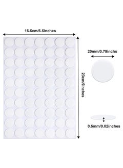 RTYY 560 Pieces Double Sided Sticky Dots Stickers Removable Round Putty Clear Sticky Tack No Trace Super Sticky Putty Waterproof Small Stickers For Festival Decoration  - Image 2