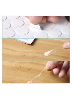 RTYY 560 Pieces Double Sided Sticky Dots Stickers Removable Round Putty Clear Sticky Tack No Trace Super Sticky Putty Waterproof Small Stickers For Festival Decoration  - Image 3