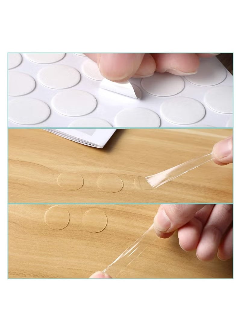 RTYY 560 Pieces Double Sided Sticky Dots Stickers Removable Round Putty Clear Sticky Tack No Trace Super Sticky Putty Waterproof Small Stickers For Festival Decoration  - Image 3