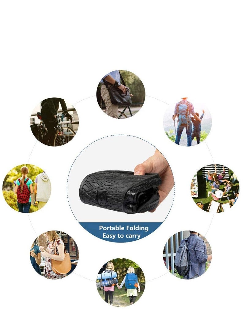 SYOSI أحذية مطر مضادة للثلوج قابلة لإعادة الاستخدام للرجال والنساء XL - Image 3