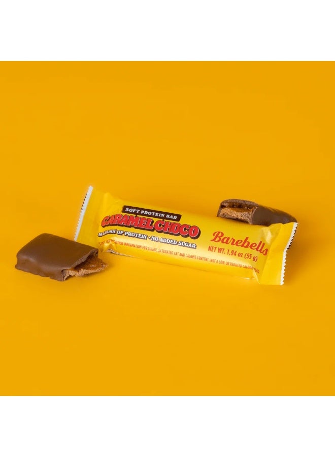 بيربيلز باربيلز قالب بروتين ناعم بالشوكولاتة والكراميل 12 × 55 جم - Image 4