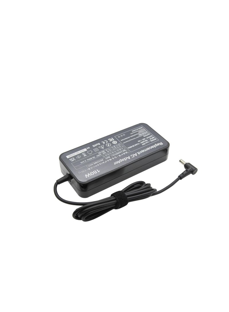Terabyte محول لابتوب لشاحن أسوس 180 واط 20 فولت 9 أمبير 6.0x3.7 مم ROG Zephyrus G14 G15 GA401IV GA502DU TUF505DU FX506L A17 مع كابل قابس المملكة المتحدة - Image 3
