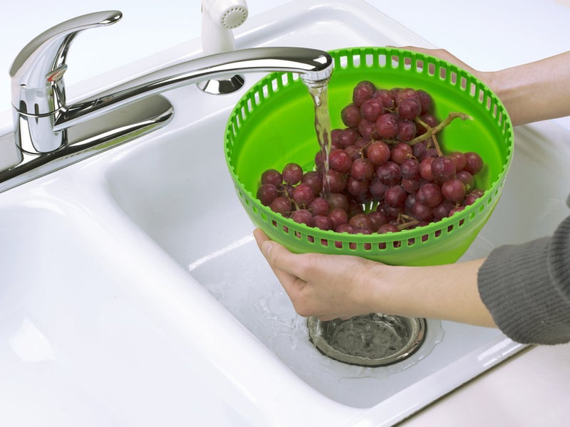 Progressive PrepWorks 4 Qt Collapsible Salad Spinner â€“ Space-Saving, BPA-Free, Easy-to-Use for Quick Salad Washing & Drying, Dishwasher Safe - Image 5