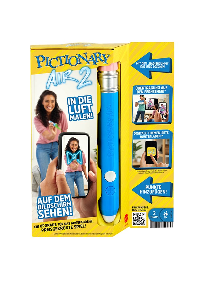 Mattel Games Pictionary Air  2 Game  - Image 1