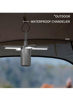 General Outdoor Camping Light Portable Camping Lantern Foldable Flashlight Mobile Power Waterproof with 4 Light Modes for Camping Tent Hiking  - Image 4