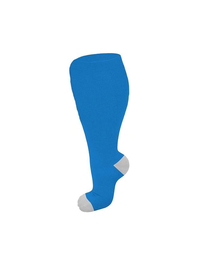 Bluejw - Youlijian  Special For Increasing Fat Socks Fat Socks For Men And Women Solid Color Pressure Sequential Socks Socks - Image 1
