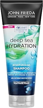 John Frieda John Frieda Deep Sea Hydration Shampoo Moisturising Shampoo for ColourTreated Dry Damaged Hair 250ml  - Image 1