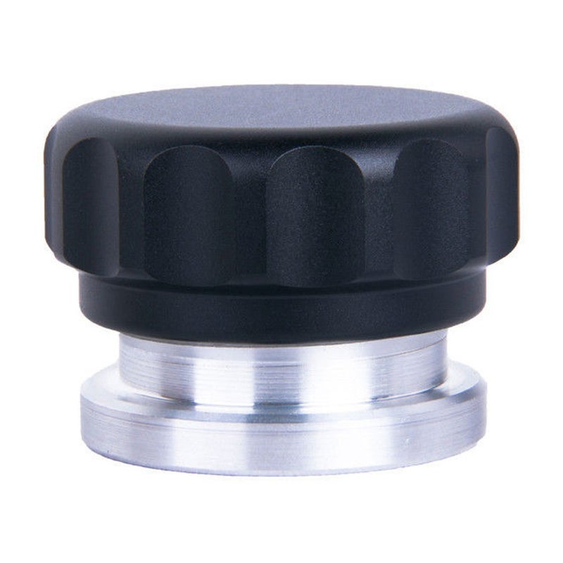 HiwowSport Aluminium Alloy Fuel Cap Weld On Filler Neck Oil Tank Cap 15 inch black - Image 2
