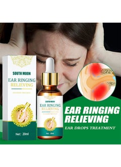 SOUTH MOON Ear Drop for Tinnitus,for Hearing Loss and Reduces Itching,Tinnitus Relief,Ear Ringing Relieving Oil,Tinnitus Ear Drop,Ear Drops Treatment  - Image 4