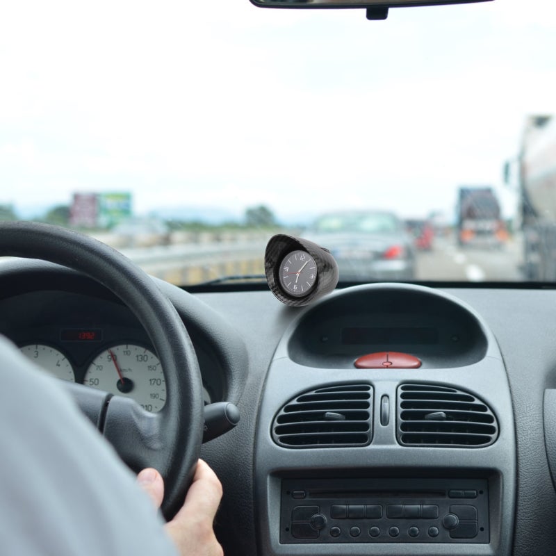 🚗 ساعة لوحة قيادة للسيارة بشاشة مضيئة للرؤية الليلية - Image 1
