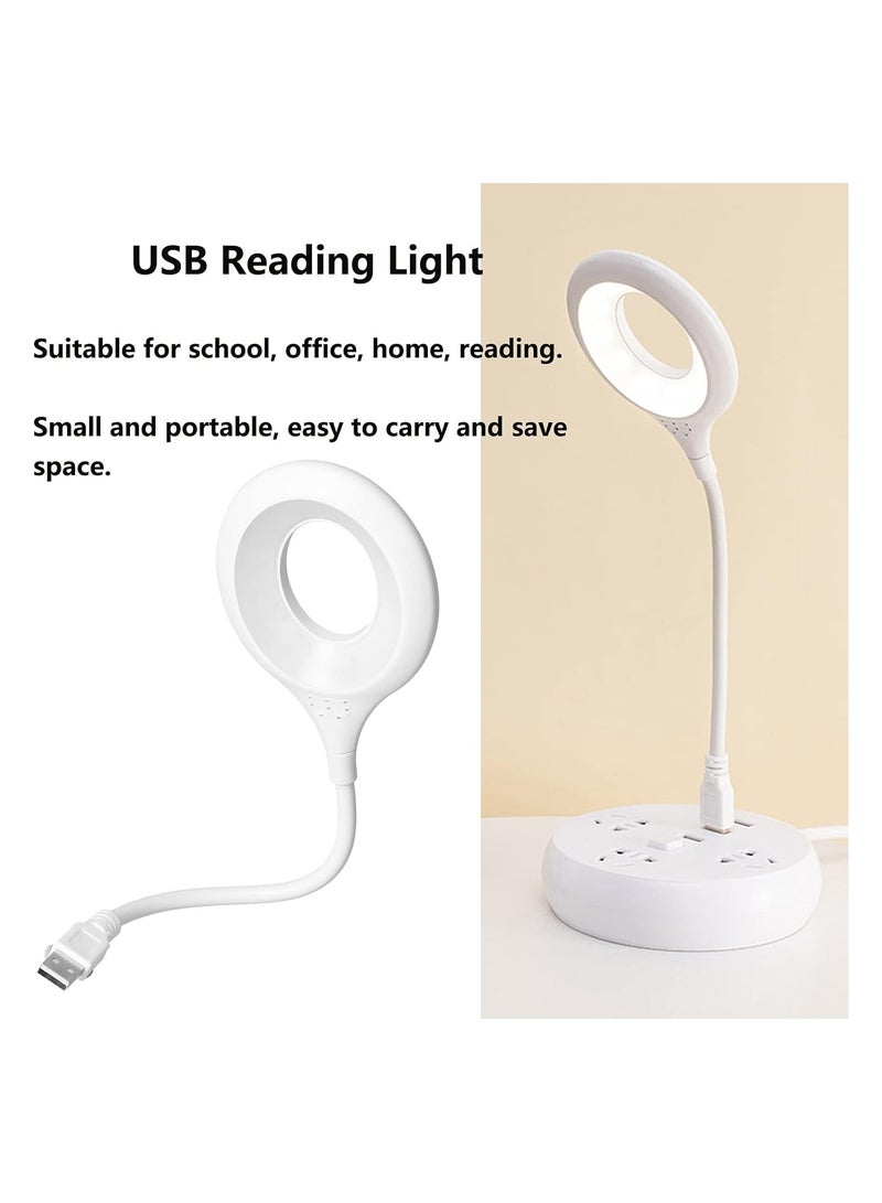مصباح مكتبي ذكي يعمل بالتحكم الصوتي LED ليلي بمنفذ USB  - Image 3