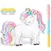 Harrycle Small Unicorn Piata with Stick Blindfold Piata Unicorn for Girls Birthday Party Decorations for Girls Birthday Princess Fiestas Colorful Party Supplies - Image 2