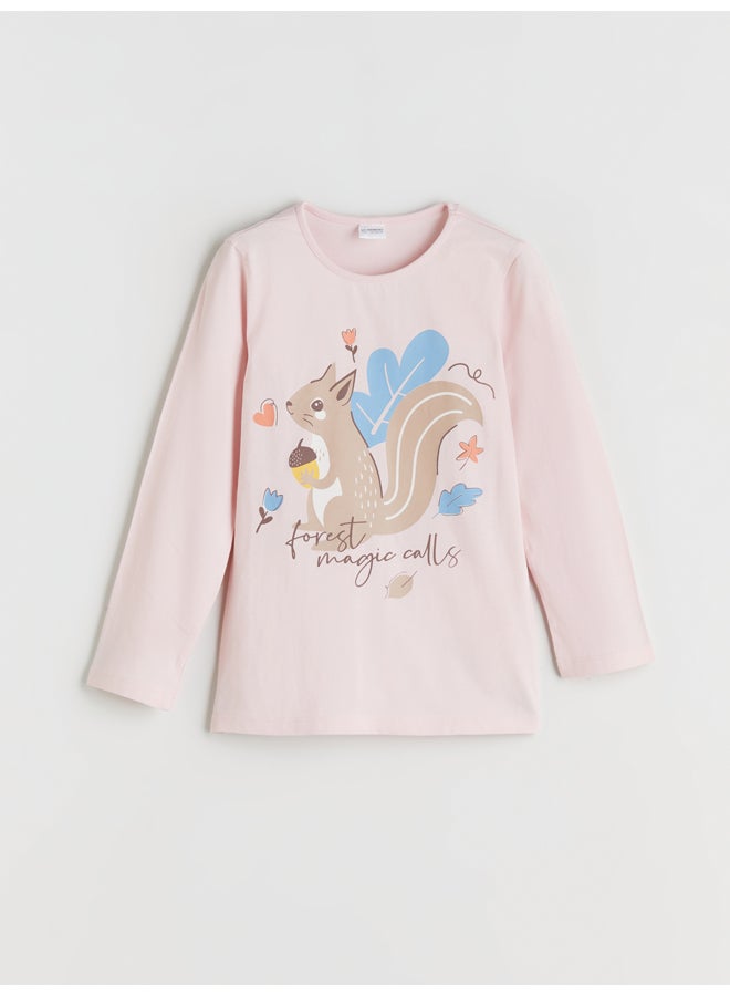 LC WAIKIKI Crew Neck Girls' Pyjama Set - Image 2