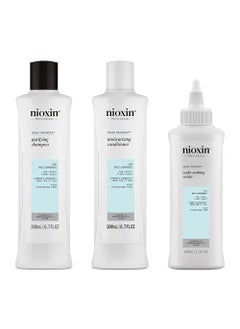 Nioxin Scalp Recovery Anti-Dandruff System Kit for Itchy & Flaky Scalp, Pyrithione Zinc, 6.8 fluid ounce (Packaging May Vary)