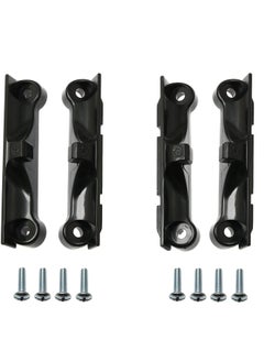 KASTWAVE 4 PCS Black CPU Fan, AM4 Backplane Back Durable CPU Heatsink Bracket, CPU Fan Support Bracket for AM4  - Image 1