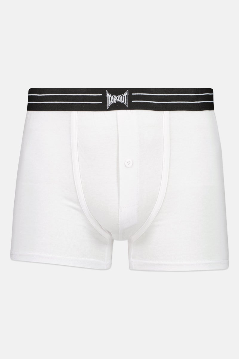 TapouT Men 3 Pieces Brand Logo Boxers, Multicolor - Image 5