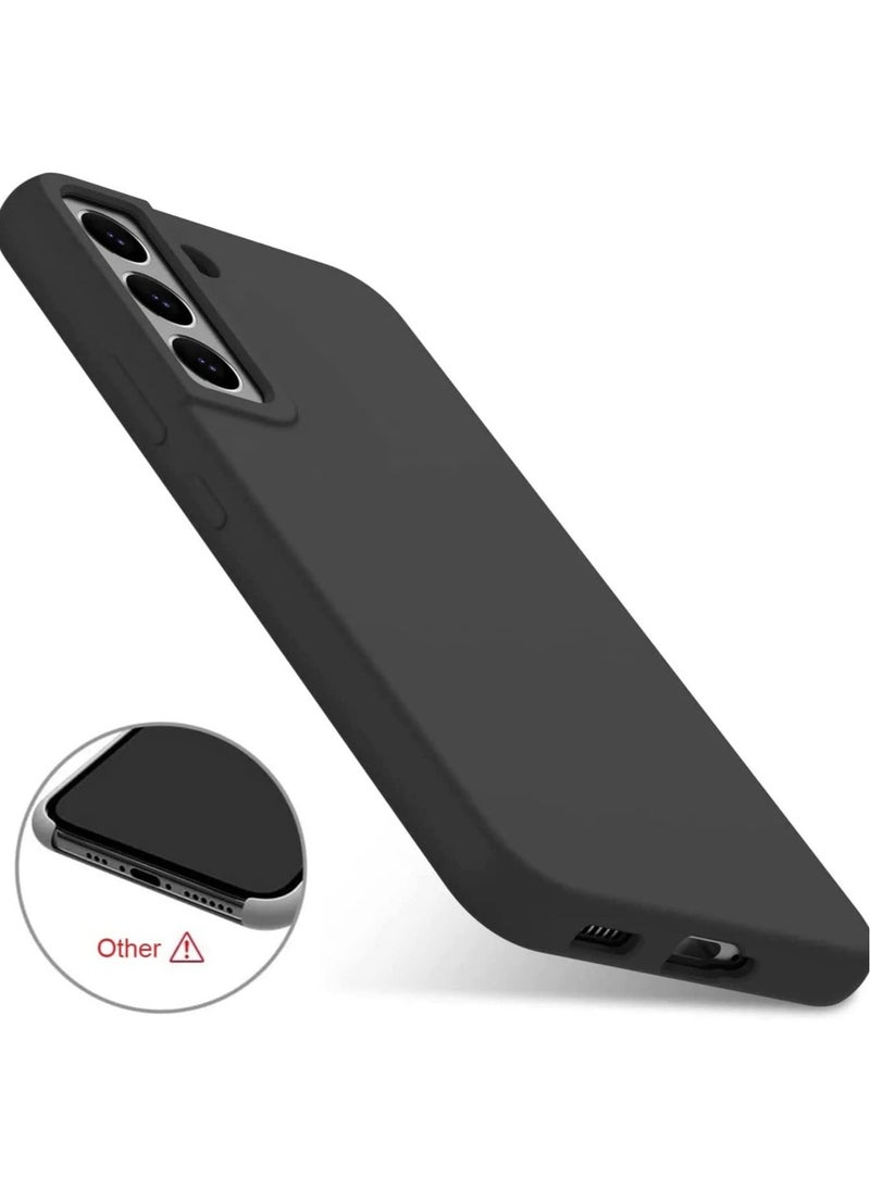 Raxoom Samsung Galaxy S23 Case Cover Black Slim Fit for Soft TPU Back Cover Flexible Silicone Cover - Image 2