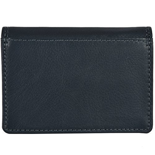 BROWN BEAR Premium RFID Card Holder Wallet for Man, Pure Nappa Wallet for Men Leather Original, Diwali Gift for Men, ID/Visiting/Debit/Credit Card Holder (Blue) - Image 2