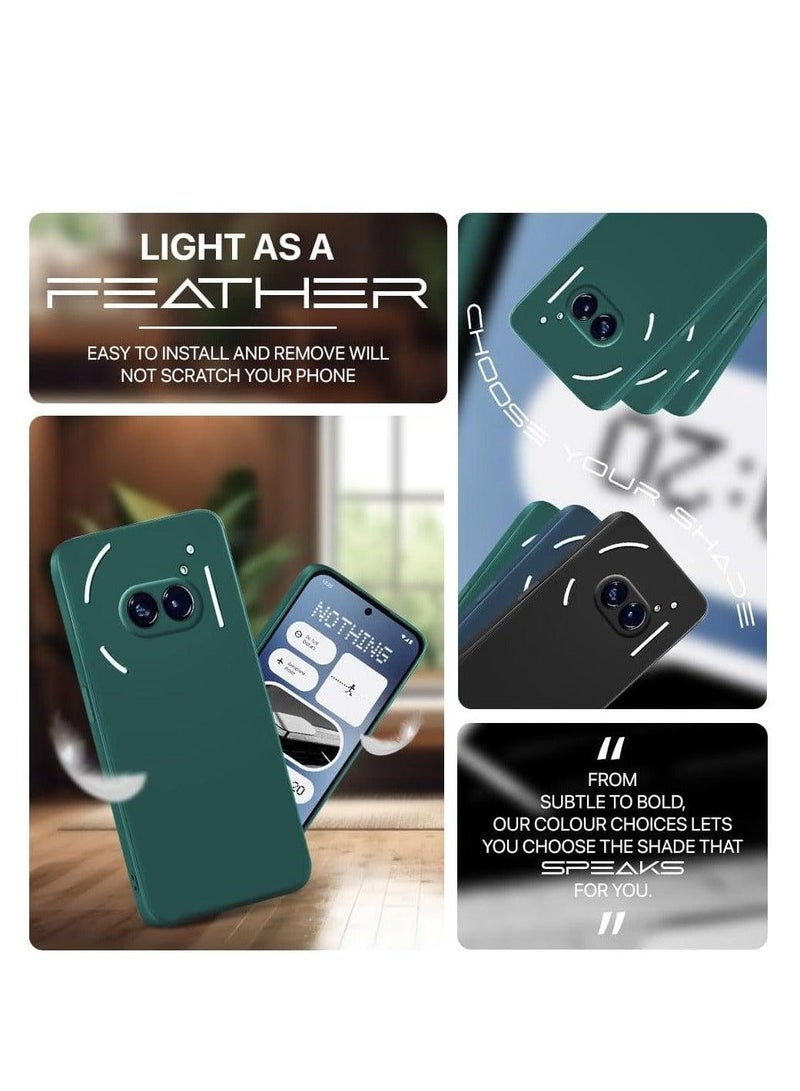 general Soft Silicone Shockproof Phone Case with Velvet Interior and Precise Cutouts for Nothing Phone 2A 5G Multi-Use Daily Protection - Image 5