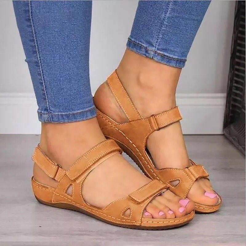 Plus Size New 2024 Summer Casual Women'S Sandals Buckle Open Toe Women'S Shoes Independent Station - Image 3