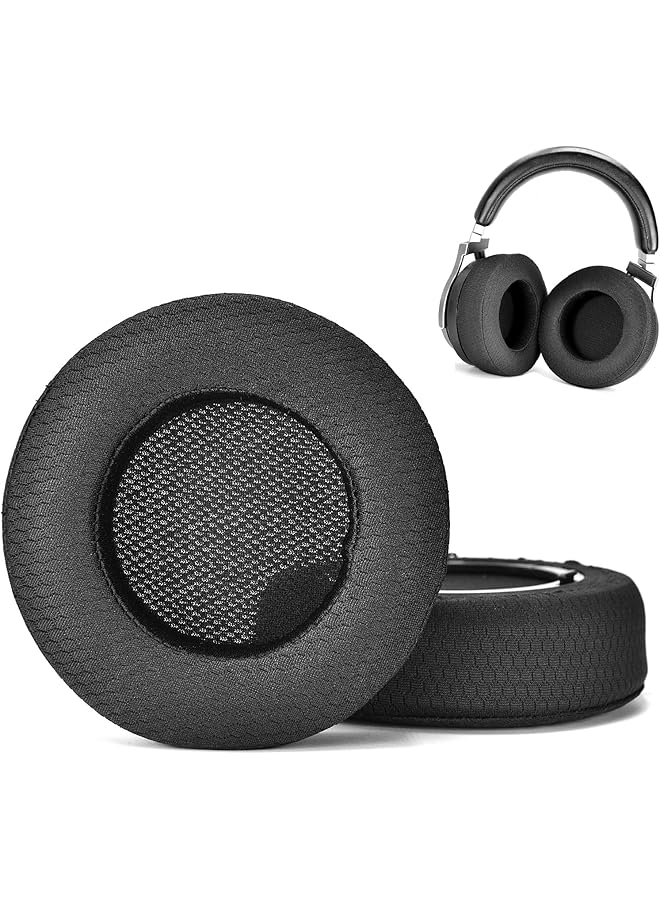 erorex Replacement Earpads Corsair Virtuoso Ear Cups Earpads For Earphones Ear Pads Cups For Corsair Virtuoso Rgb Wireless Se Gaming Headset Cooling Black Soccer Net - Image 2