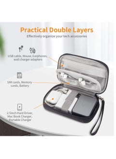 Y&D Electronic Accessories Storage Bag Small Portable Travel Cable All-in-One Organizer  - Image 3