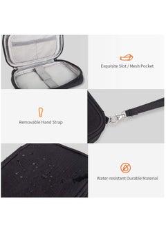 Y&D Electronic Accessories Storage Bag Small Portable Travel Cable All-in-One Organizer  - Image 5