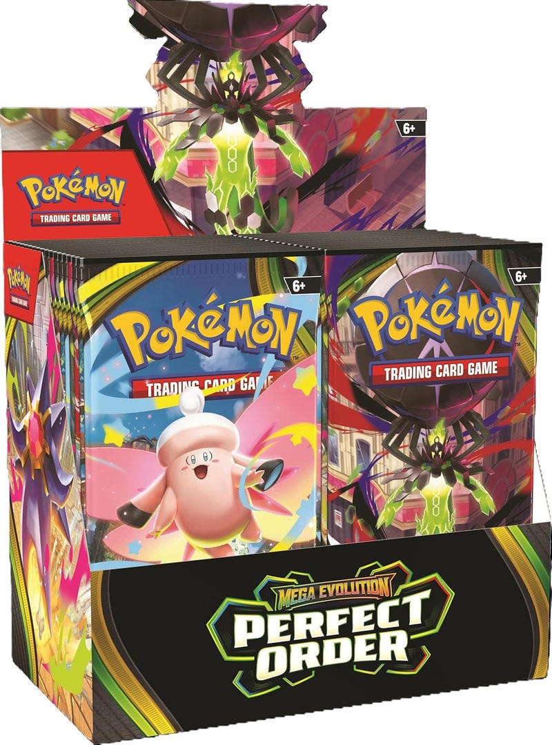 Pokemon Pokémon TCG: Mega Evolution—Perfect Order Booster Display Box - Image 1