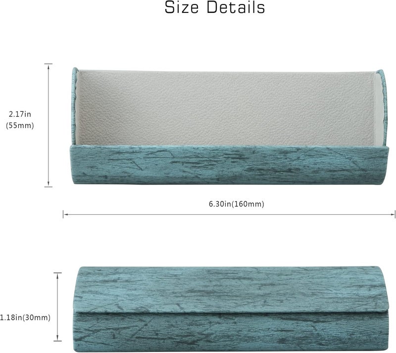 VisionGlobal Hard Shell Eyeglass Case for Eyeglasses and Sunglasses for Men/Women and Kids - Image 3