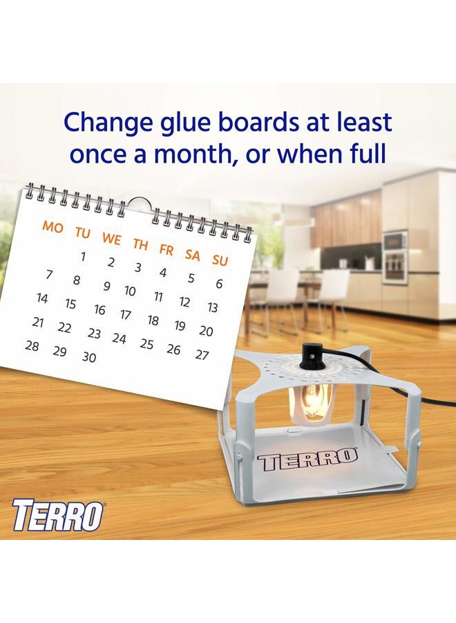 TERRO T231 Flea Trap Refills - Replacement Flea Trap Glue Boards - 3 Pack,White - Image 5