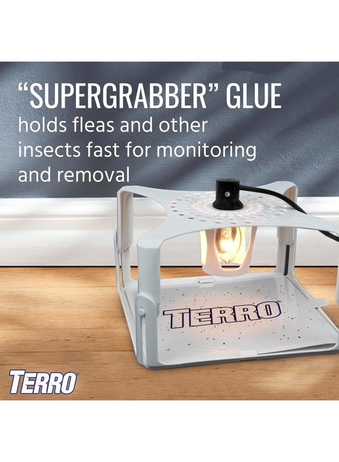 TERRO T231 Flea Trap Refills - Replacement Flea Trap Glue Boards - 3 Pack,White - Image 4
