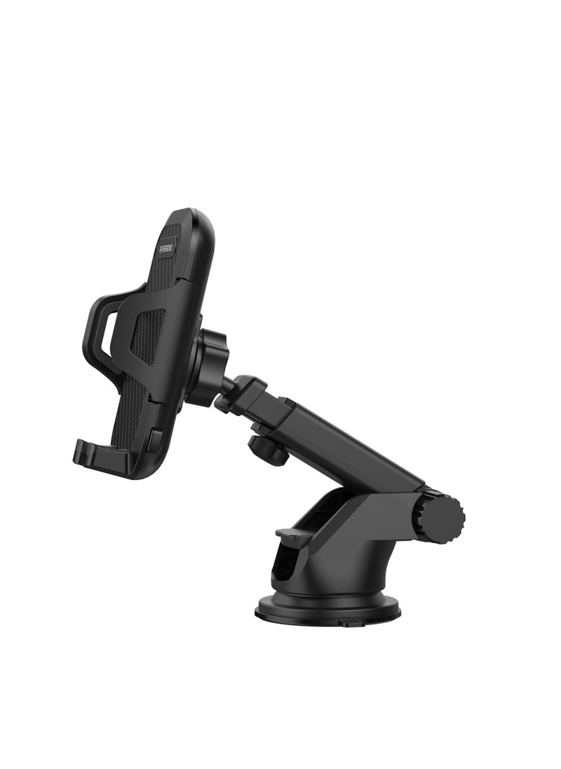 RIVERSONG RIVERSONG FlexiClip Adjustable Car Phone Mount, Black  - Image 2