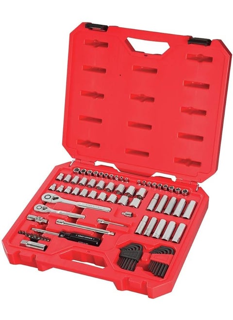 Mechanics Tool Set Sae Metric 1 4 Inch Drive 83 Piece Cmmt12021