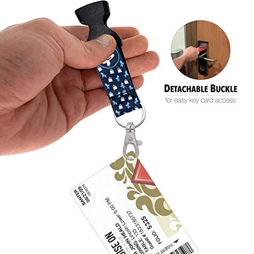 Cruise On Lanyards with ID Holder (2 Pack), Mermaid & Cruise Ship Design for Key Cards (Gray & Blue), Waterproof & Durable for 2025 & 2026, Ideal for Carnival, Royal Caribbean & Disney - Image 4