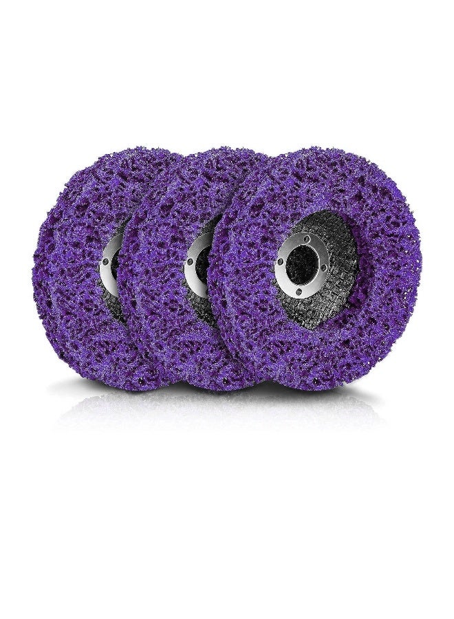3 Pack Strip Discs Stripping Wheel, for Angle Grinder Paint Strip Wheel Quick Abrasive Discs Rust, Oxidation, Paint Remover  - Image 1