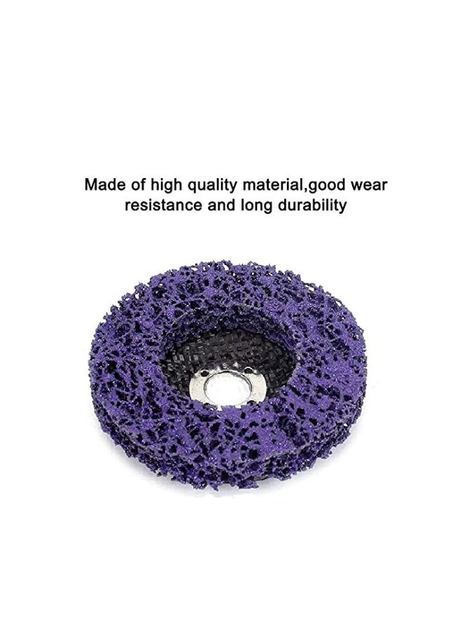 3 Pack Strip Discs Stripping Wheel, for Angle Grinder Paint Strip Wheel Quick Abrasive Discs Rust, Oxidation, Paint Remover  - Image 3