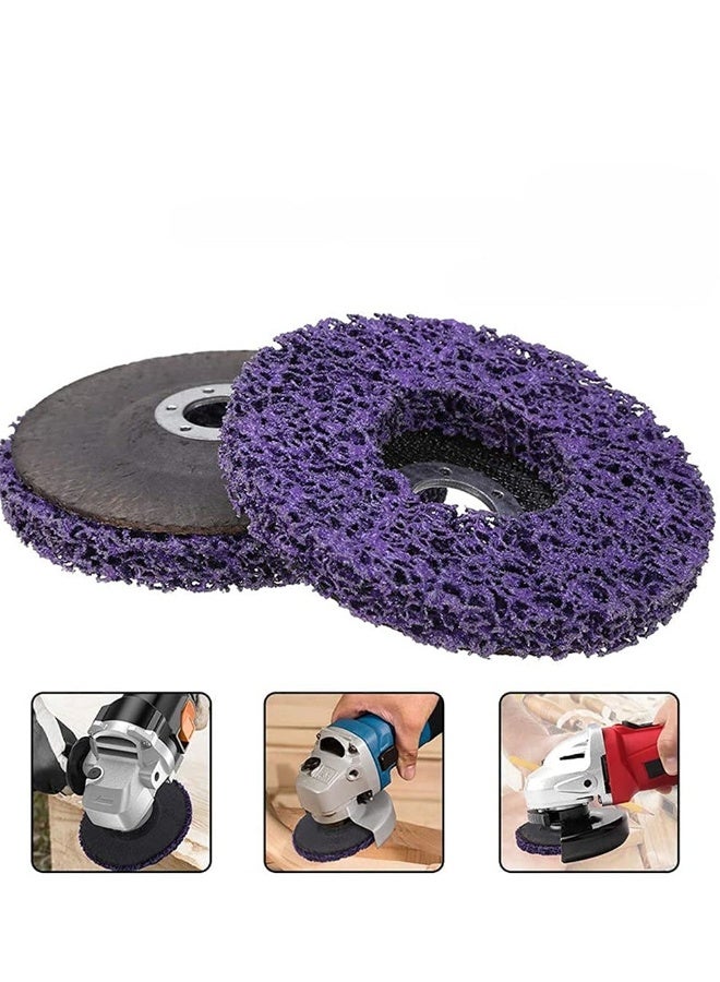 3 Pack Strip Discs Stripping Wheel, for Angle Grinder Paint Strip Wheel Quick Abrasive Discs Rust, Oxidation, Paint Remover  - Image 2