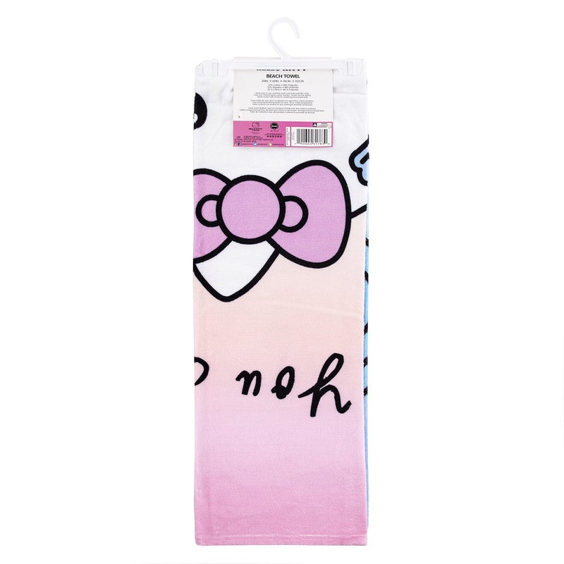 Northwest Hello Kitty Beach Towel, 30" x 60", Sea You Soon - Image 5