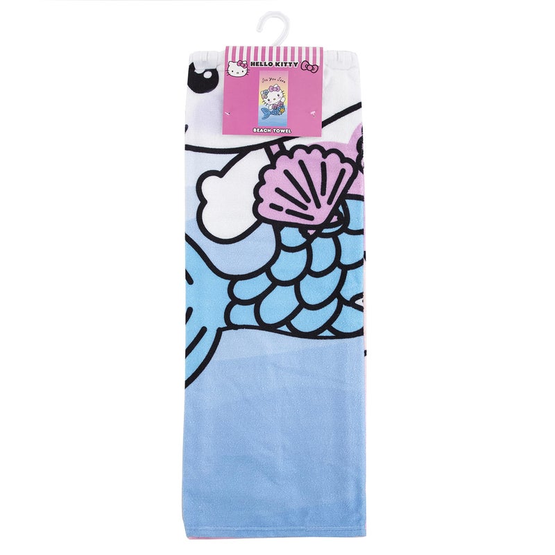 Northwest Hello Kitty Beach Towel, 30" x 60", Sea You Soon - Image 4