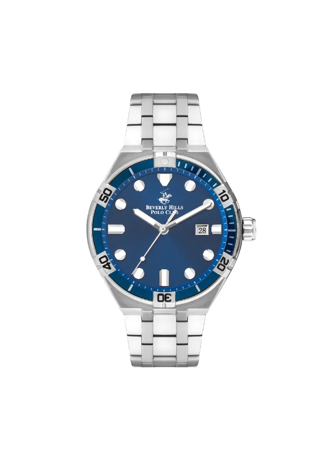BEVERLY HILLS POLO CLUB BEVERLY HILLS POLO CLUB Men's Analog Blue Dial Watch - BP3404X.390