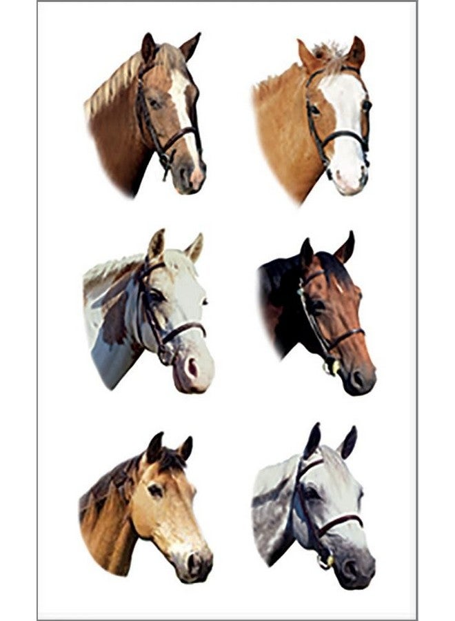 Playhouse Pack Of Three Perforated Sticker Halfsheets For Crafts Trading & Collecting Handsome Horses 1 Pack - Image 3