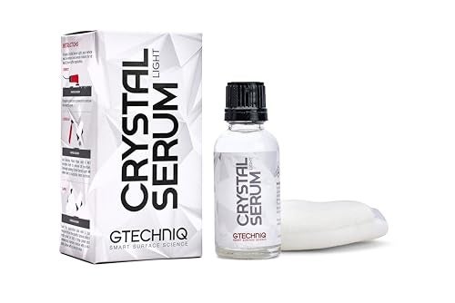 Gtechniq Crystal Serum Light Ceramic Coating for Cars, Protect Car Paintwork, High Shine, Easy to Apply, 30ml (Sufficient for 1 Small-Med Car)-3-5 Years Durability - Image 1