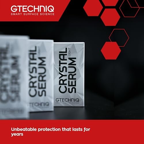Gtechniq Crystal Serum Light Ceramic Coating for Cars, Protect Car Paintwork, High Shine, Easy to Apply, 30ml (Sufficient for 1 Small-Med Car)-3-5 Years Durability - Image 3