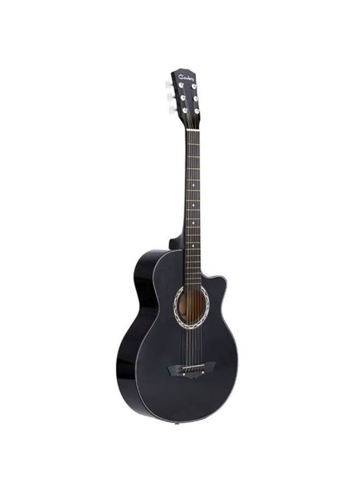 ammoon 39-Inch Acoustic Folk 6-String Guitar  - Image 1