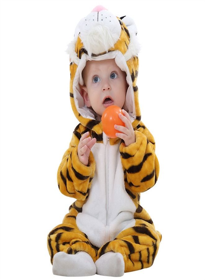 Loquat Baby Three-Dimensional Modeling Hooded Bodysuit 