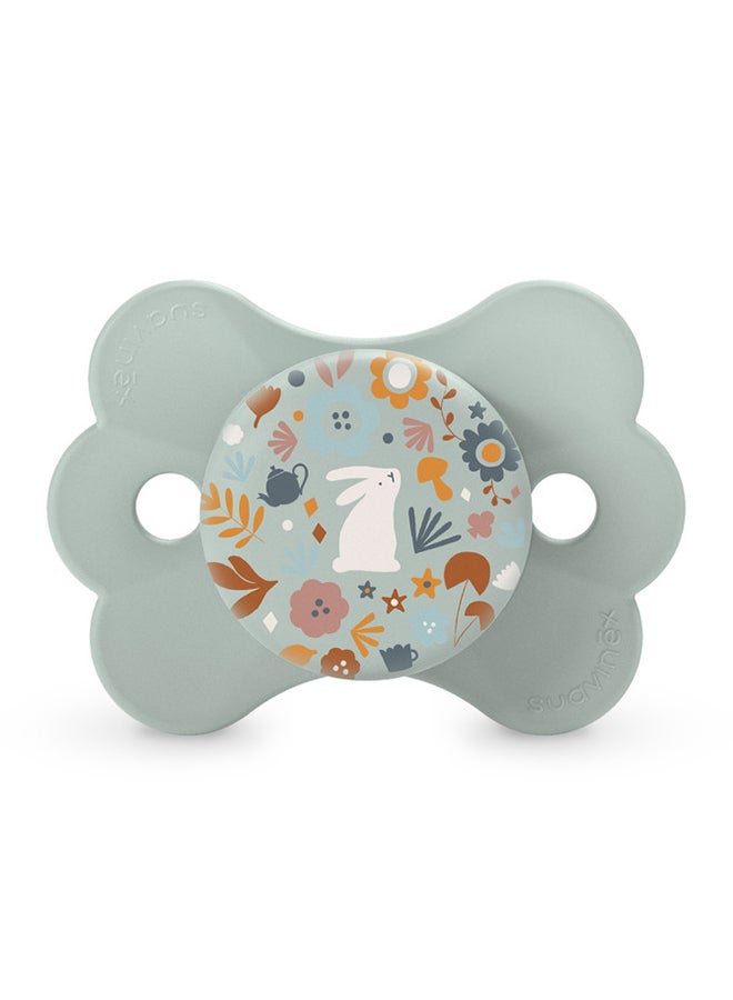 SUAVINEX Sx Pro Ultra Soft Butterfly Shape Baby Pacifier For Babies 6-18 Months With Silicone Nipple Physiological Teat Safe For Baby - Blue - Image 1