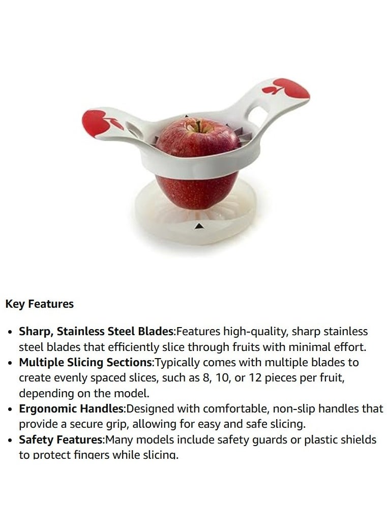 ABBASALI Easy Apple & Other Fruit Slicer & Base  - Image 3